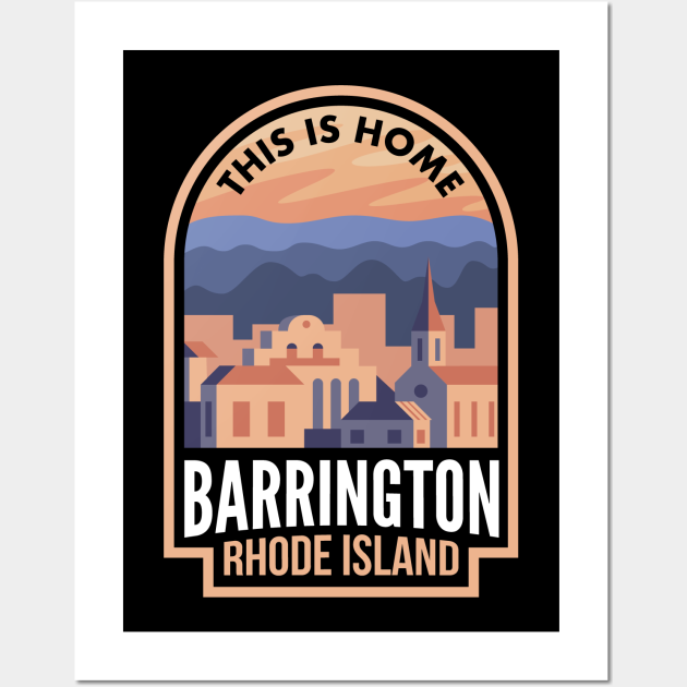 Downtown Barrington Rhode Island This is Home Barrington Ri Posters